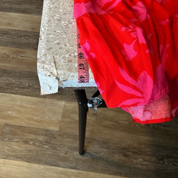 Floral blooming Large Boho Long Dress Women V Neck Floral Print Maxi - Picture 10 of 14